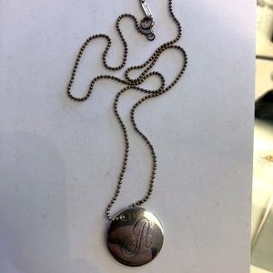 Tiffany & Co. Letter “A” initial charm